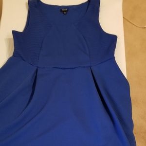 Blue Skater Dress